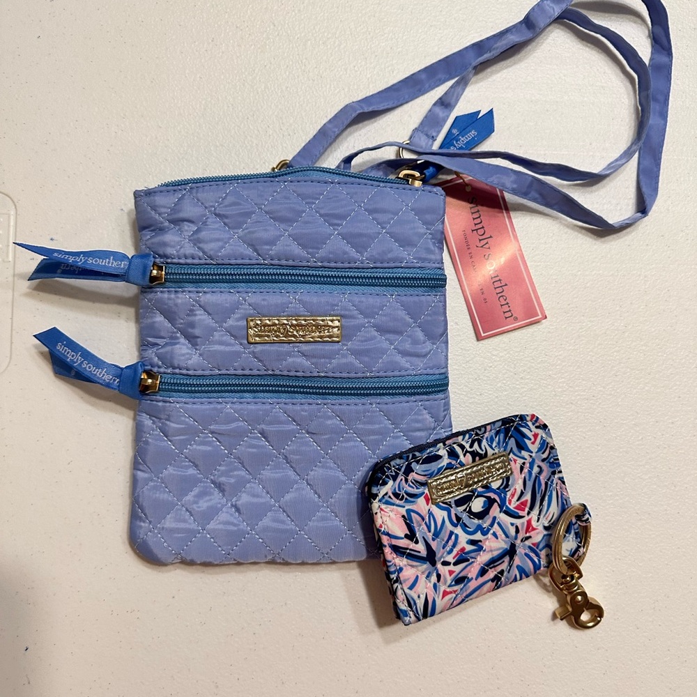 Simply Southern NWT Crossbody and matching Wallet